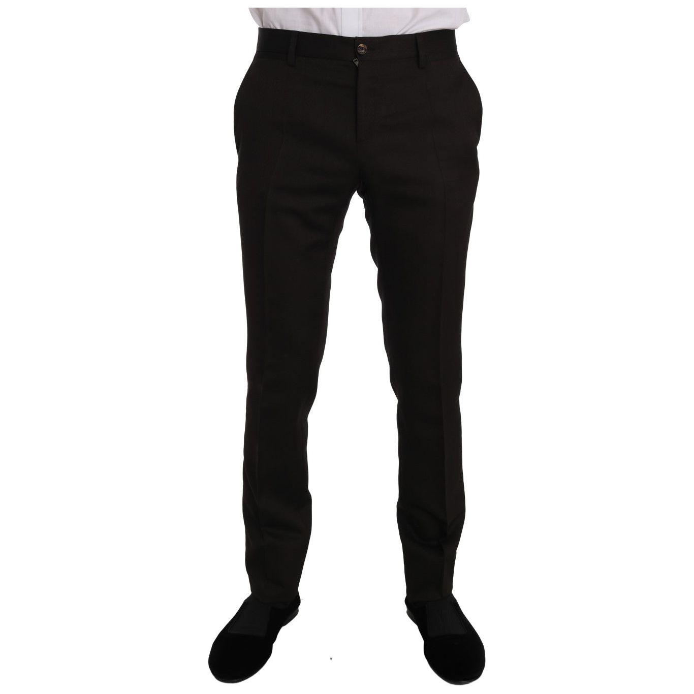 بدلة مارتيني جاكار بنية أنيقة من دولتشي آند غابانا