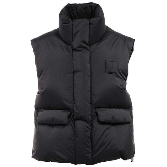 Moose Knuckles Black Nylon Women Vest