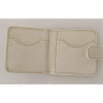 Dolce & Gabbana White Dauphine Leather Condom Case Holder Pocket Wallet VAS15184