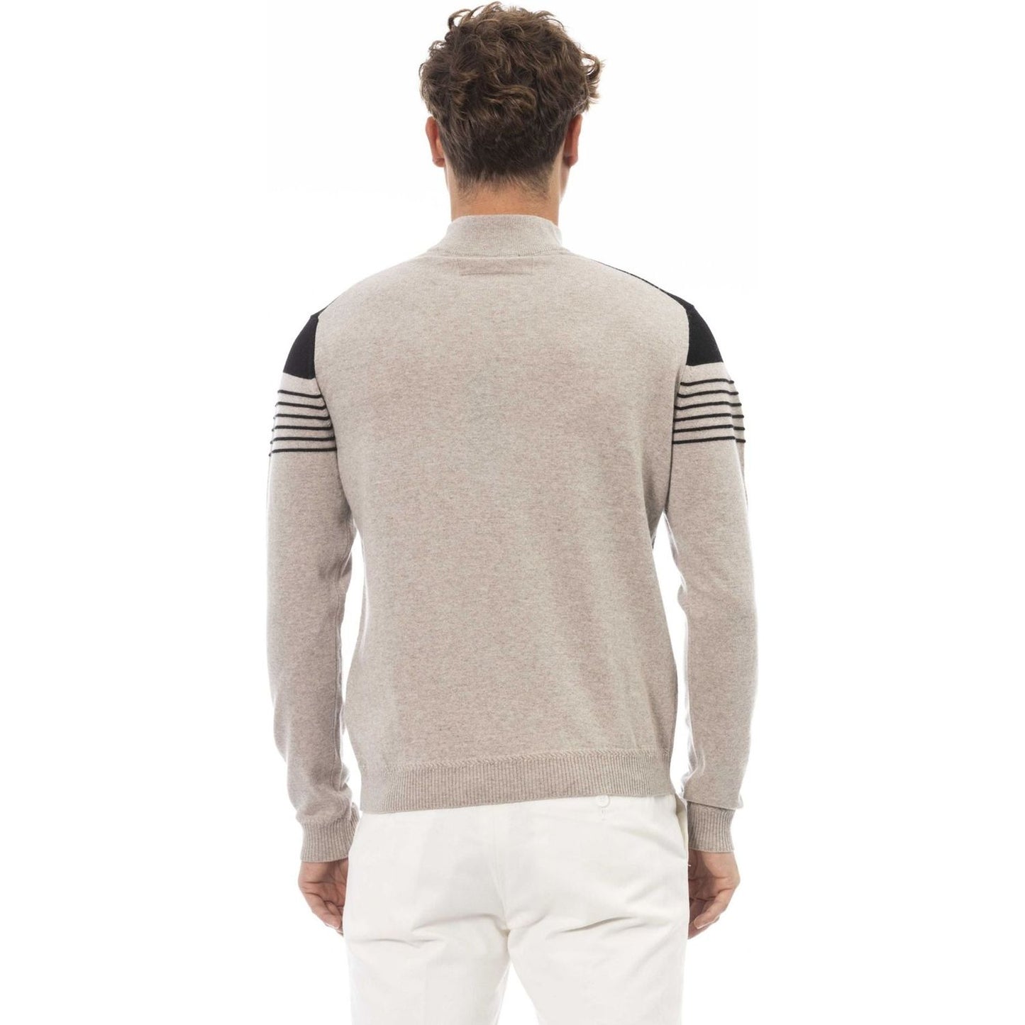 Alpha Studio Sweaters AU123H_9003SABBIANERO:401499