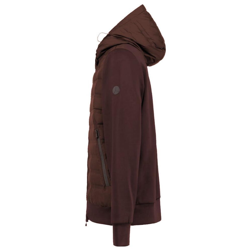 People Of Shibuya Brown Polyester Jacket PE-14508-IT48 | M