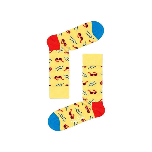 Happy Socks Yellow Cotton Sock