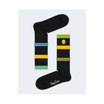 Happy Socks Black Cotton Sock HA-8995400009-36-40