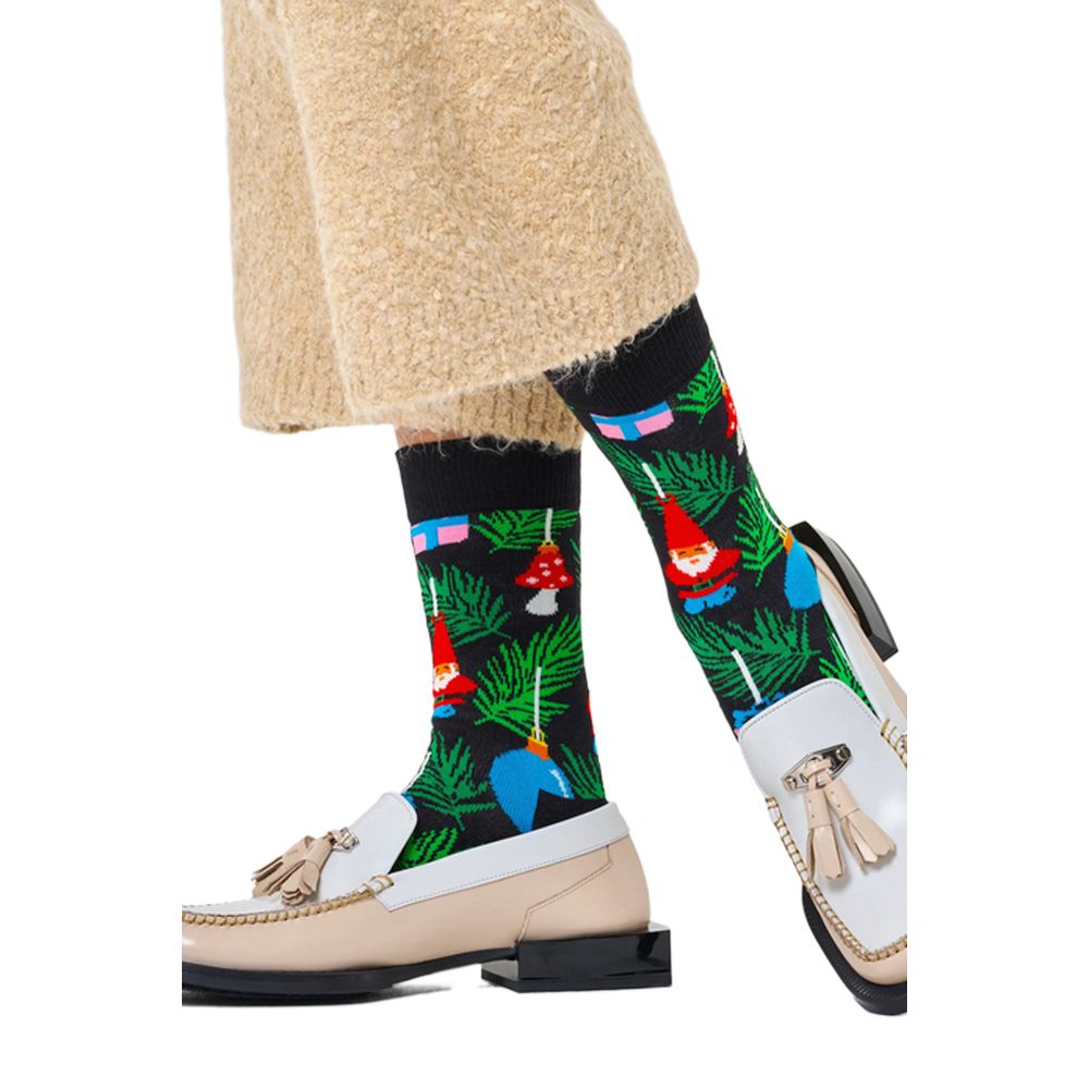 Happy Socks Black Cotton Socks