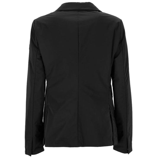 People Of Shibuya Black Polyester Jackets & Coat PE-14552-IT42|M