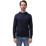 People Of Shibuya Blue Cotton Men Hoodie