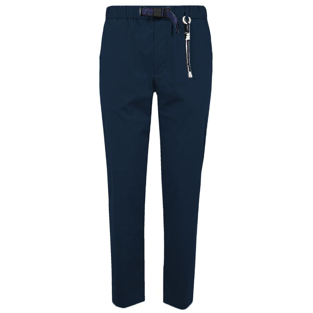 People Of Shibuya Blue Cotton Men Pants