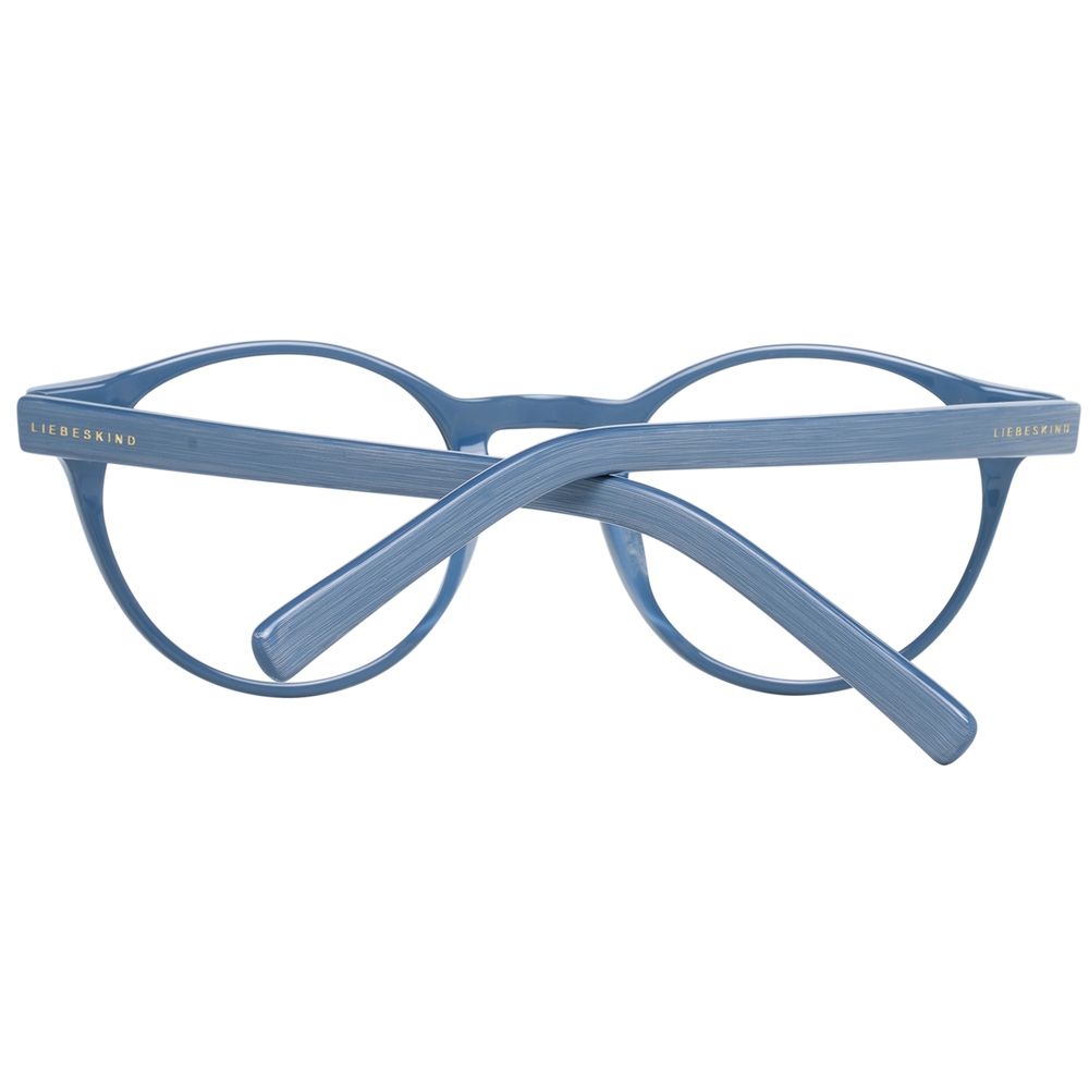 Liebeskind Gray Plastic Frames - Unisex eyewear with gray plastic frame material and clip-on feature.