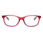 M Missoni Red Acetate Frames with cherry color, eyewear model MMI-0008-8CQ, measures 52/17/140 mm.