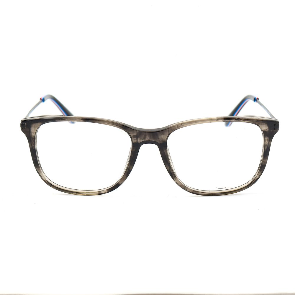 Vuarnet Gray Acetate Frames with clip-on, 53/17/145 mm dimensions, stylish eyewear.