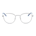 Vuarnet Gray Stainless Steel Frames with clip-on sunglasses attachment, brown category 3 lens, unisex design, model VL19010001SUN.