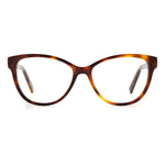 M Missoni Brown Acetate Frames for women, cat-eye shape with 53/15/140 mm dimensions, stylish eyewear from M Missoni collection.