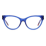 M Missoni Blue Acetate Frames with cat-eye shape, model MMI0097S6FF31, measures 53/17/140mm, fashionable women's glasses