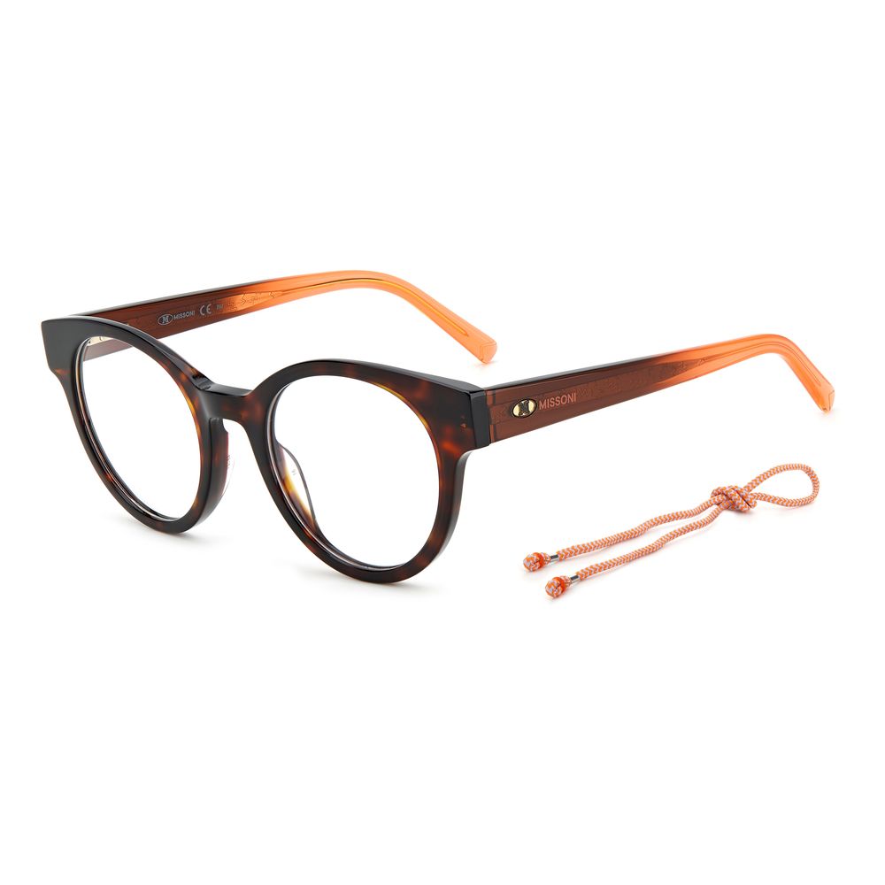 M Missoni Brown Acetate Glasses (Frames)