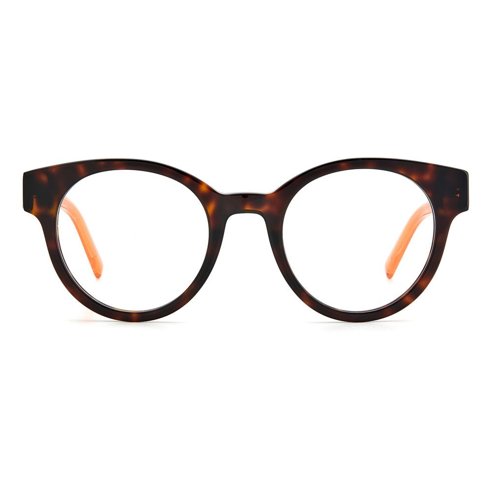 M Missoni Brown Acetate Frames with 48/21/140 mm dimensions for women.