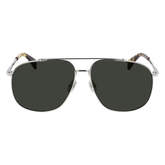 Lanvin Gray Metal Sunglasses LALNV110S045AC