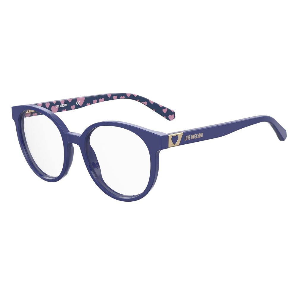 Love Moschino Blue Acetate Frames MOL584-PJP 52/18/140 mm women's glasses