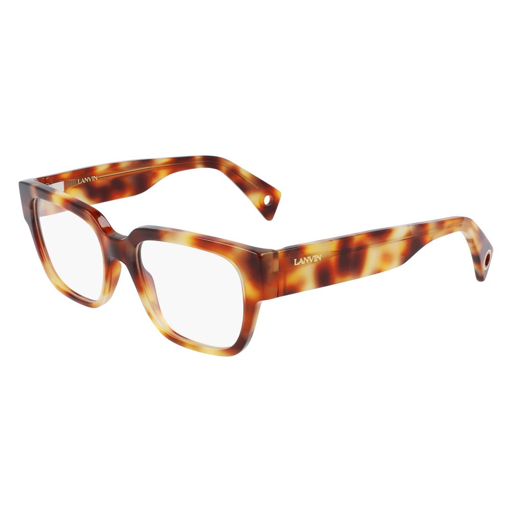 Lanvin Brown Acetate Frames LNV2601-217 eyeglasses with 52/18/140mm dimensions, stylish women's eyewear, acetate material.