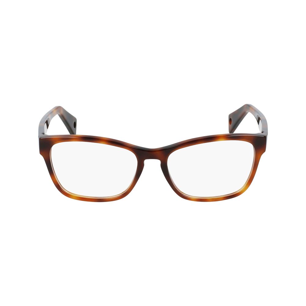 Lanvin Brown Acetate Frames eyewear with 53/16/140 mm dimensions, elegant design for women, LNV2603-214 model.