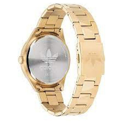 Adidas Gold Stainless Steel Bracelet Watch
