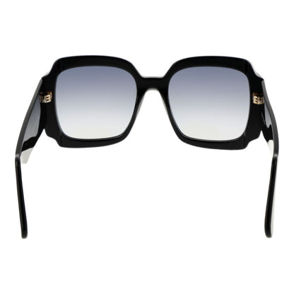 GCDS Black Acetate Sunglasses