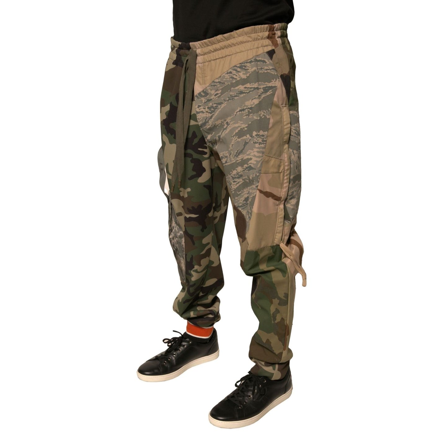 Dolce & Gabbana Multicolor Camouflage Jogger Sweatpants Pants