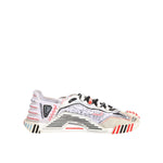 Dolce & Gabbana Multicolor Suede Fabric NS1 Sneakers Shoes