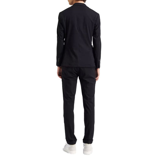 AT.P.CO Blue Nylon Men Suit