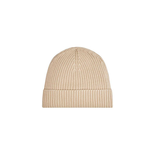 Calvin Klein Beige Organic Cotton Caps Baseball Hat CA-15182100127-UNI