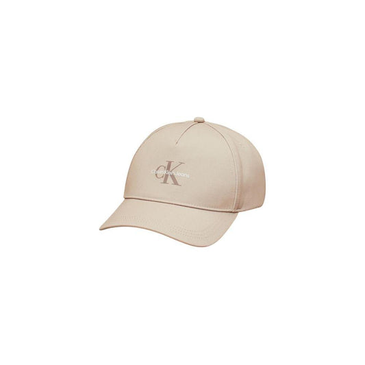 Calvin Klein Jeans Beige Recycled Polyester Caps Baseball Hat CA-16491002507-UNI