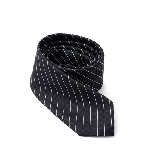 Dolce & Gabbana Black Polyester Ties & Bowty DO&-8253676-6 CM