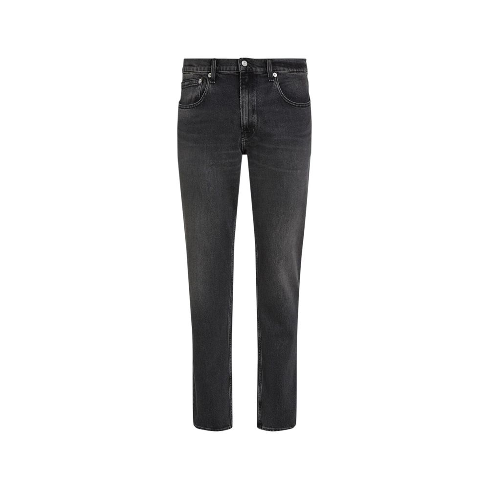 Calvin Klein Jeans Black Cotton Skinny Jeans