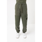 Stone Island Green Cotton Men Pants