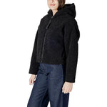 Calvin Klein Jeans Black Polyester Coat CA-16503400009-IT42|M