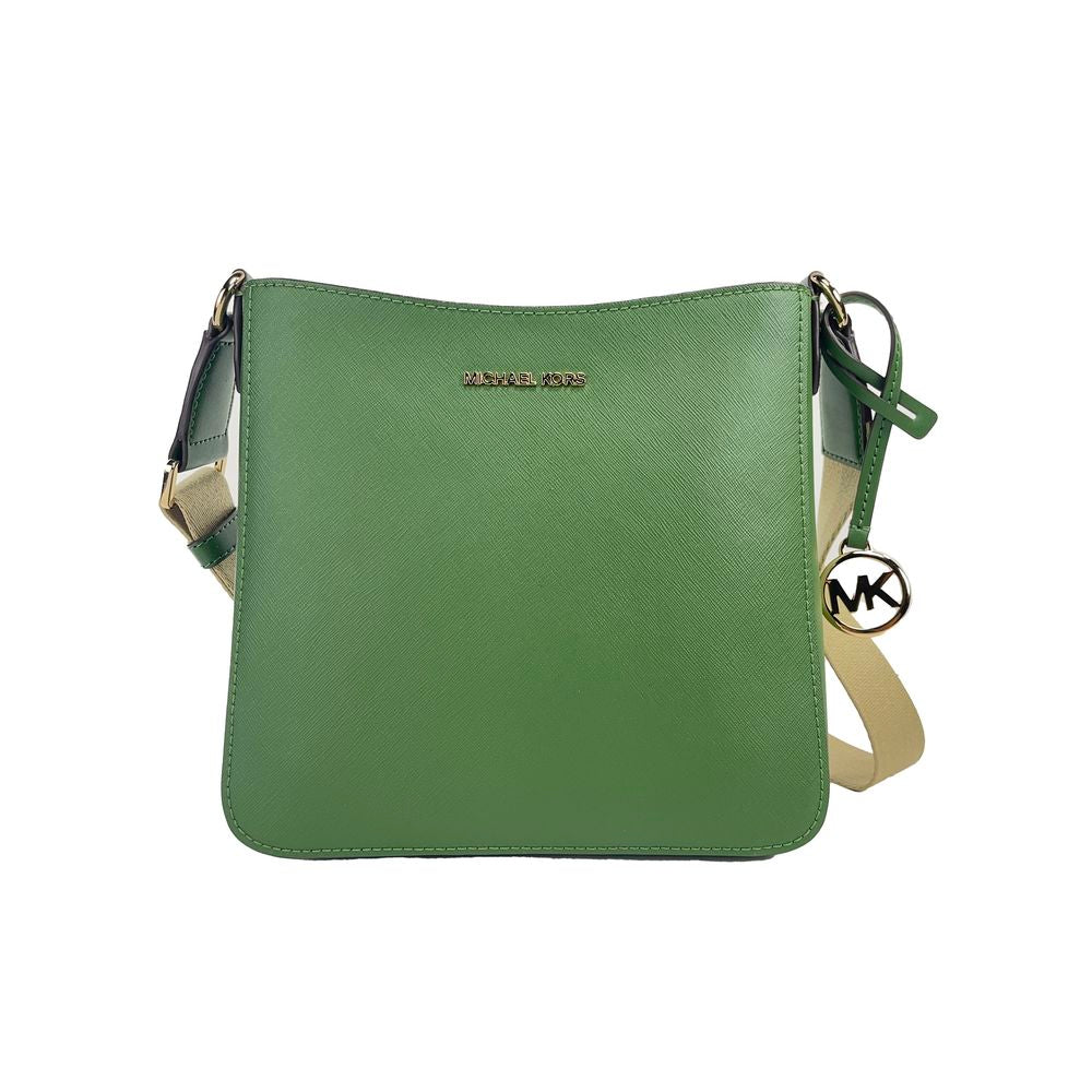 Front view with bag zipped and handles upright.