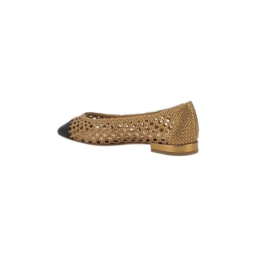 Francesco Russo Woven Ballerinas FR-R1P955N200334-EU36/US6