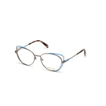 Emilio Pucci Gray Metal Frames, women's glasses model EP5141-54008, grey metal, lens/bridge/temple: 54/17/140mm