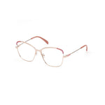 Emilio Pucci Multicolor Metal Frames glasses in pink with dimensions 55/15/140mm.