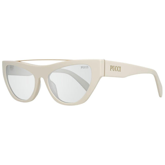 Emilio Pucci White Metal Sunglasses EPEP01115521AAC