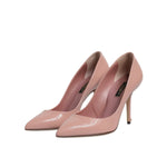 Dolce & Gabbana Pink Patent Leather Stiletto Heel Pumps Shoes
