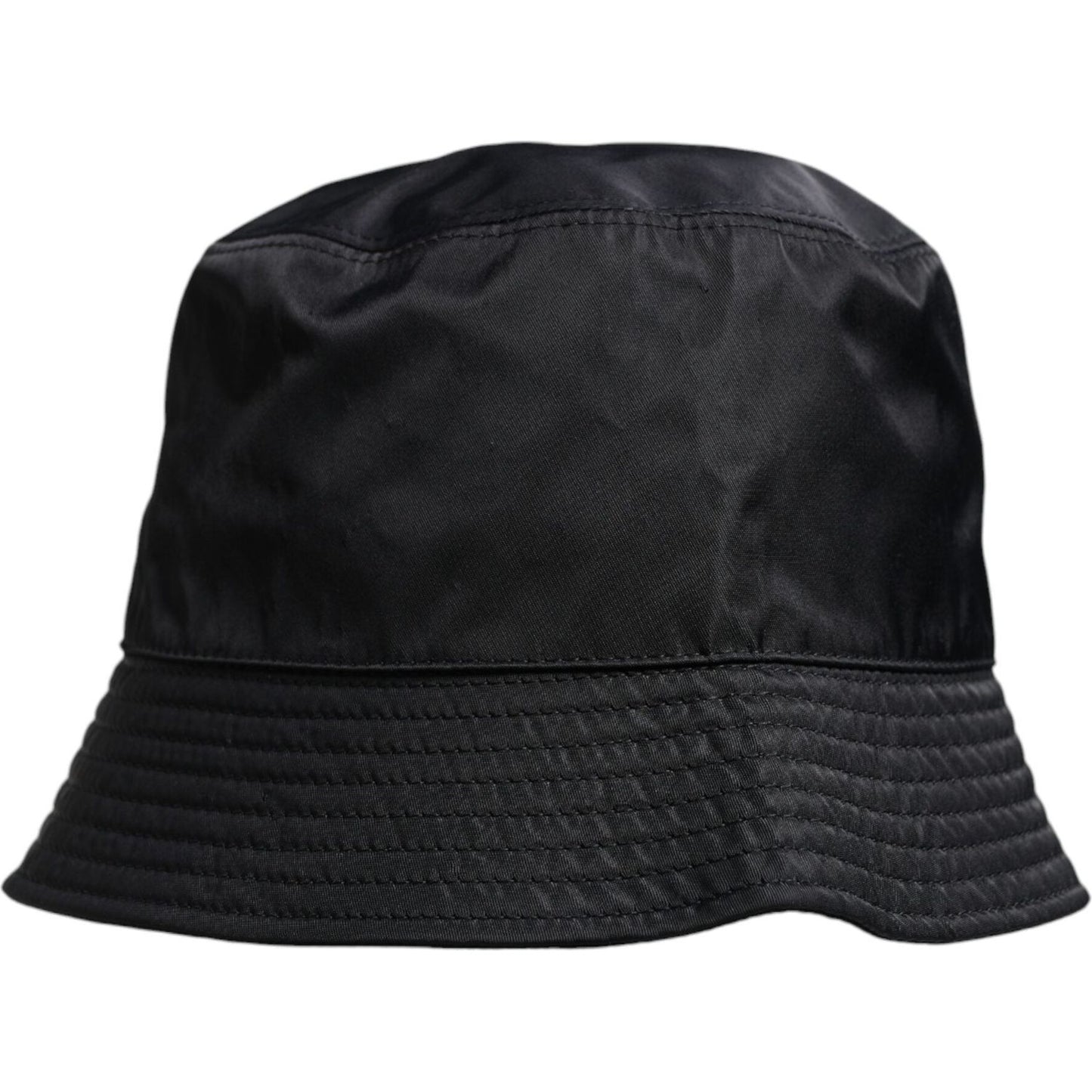 Dolce & Gabbana Black Cotton Wide Brim Bucket Hat HAT9791-58