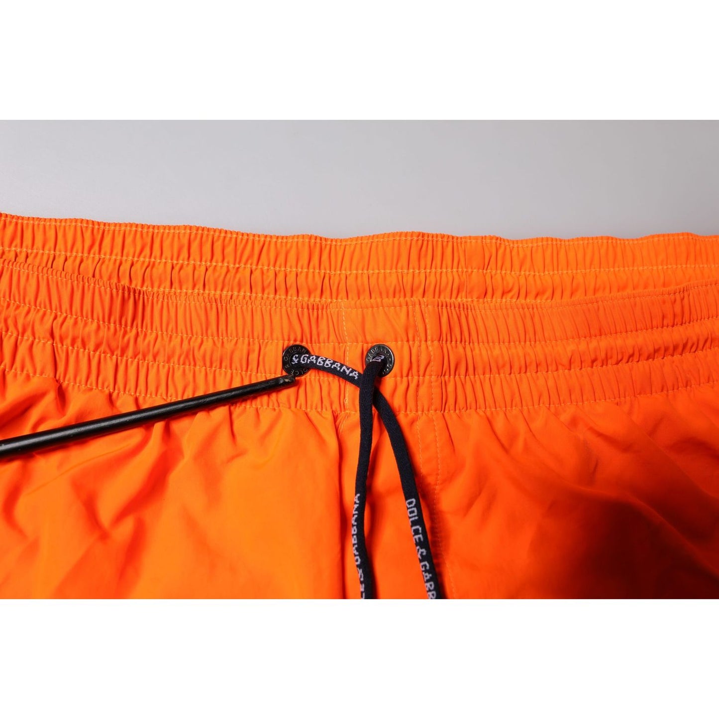 Dolce & Gabbana Orange Polyester Beachwear Shorts 2Pc Swimwear