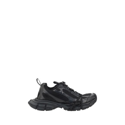 Balenciaga Black Fabric Athletic Sneakers