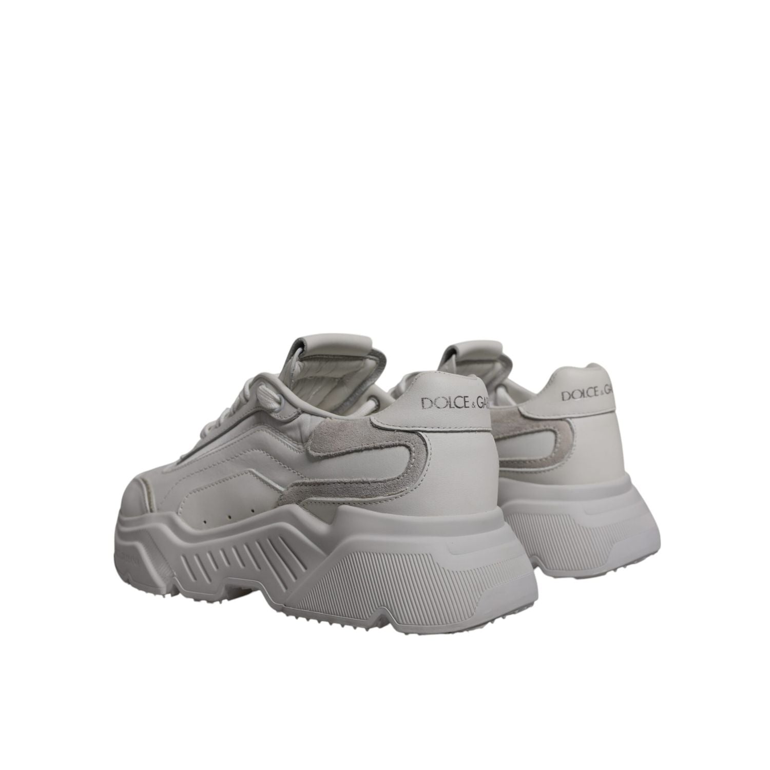 Dolce & Gabbana White Daymaster Low Top Sneakers Shoes