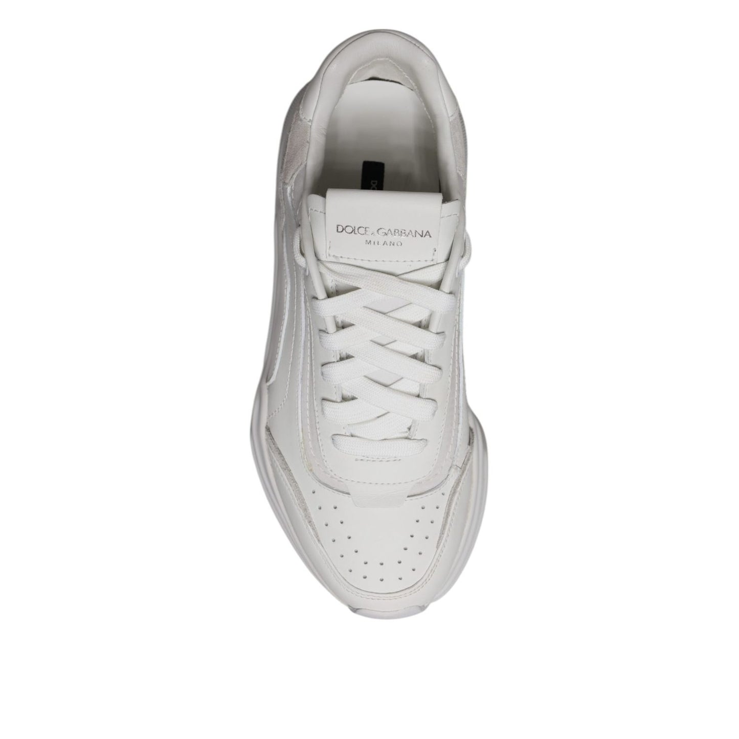 Dolce & Gabbana White Daymaster Low Top Sneakers Shoes