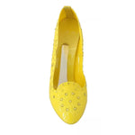 Dolce & Gabbana Yellow Crystal Heels CINDERELLA Shoes