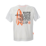 Suns White Cotton T-Shirt