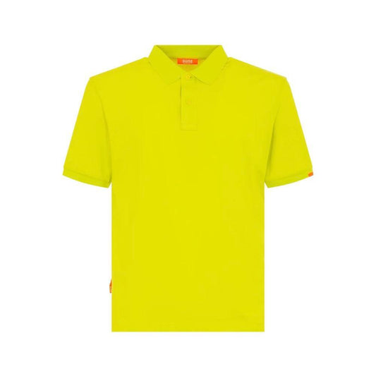 Suns Yellow Cotton Polo Shirt SU-15076-L