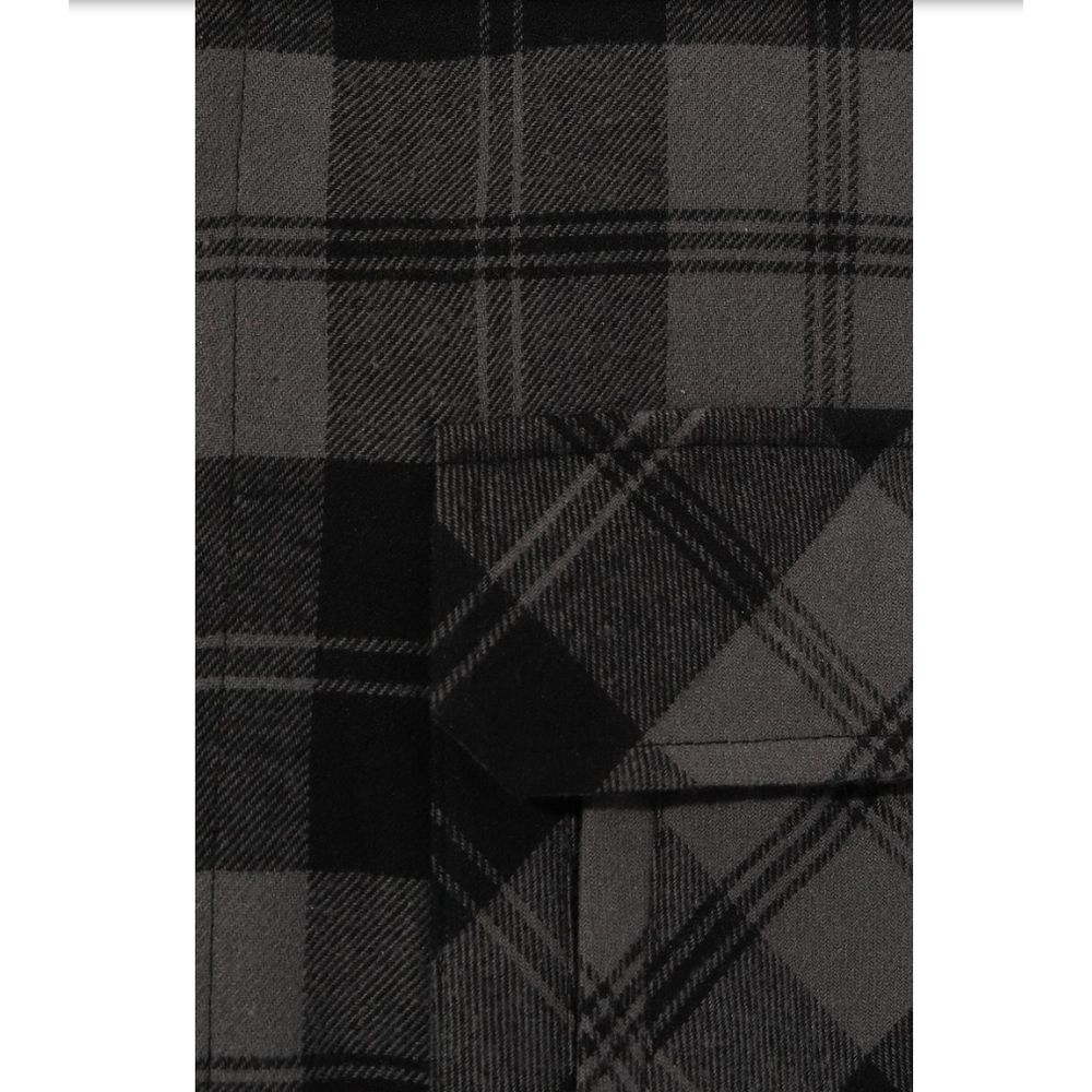 Diego Venturino Gray Cotton Men's Jacket