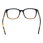 Guess Brown Men Glasses Frame square acetate full-rim design with demo lenses and spring hinge, shown from front view.
